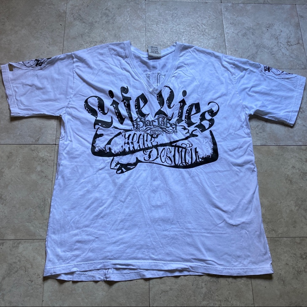 Blac Label V-neck Shirt Life Lies